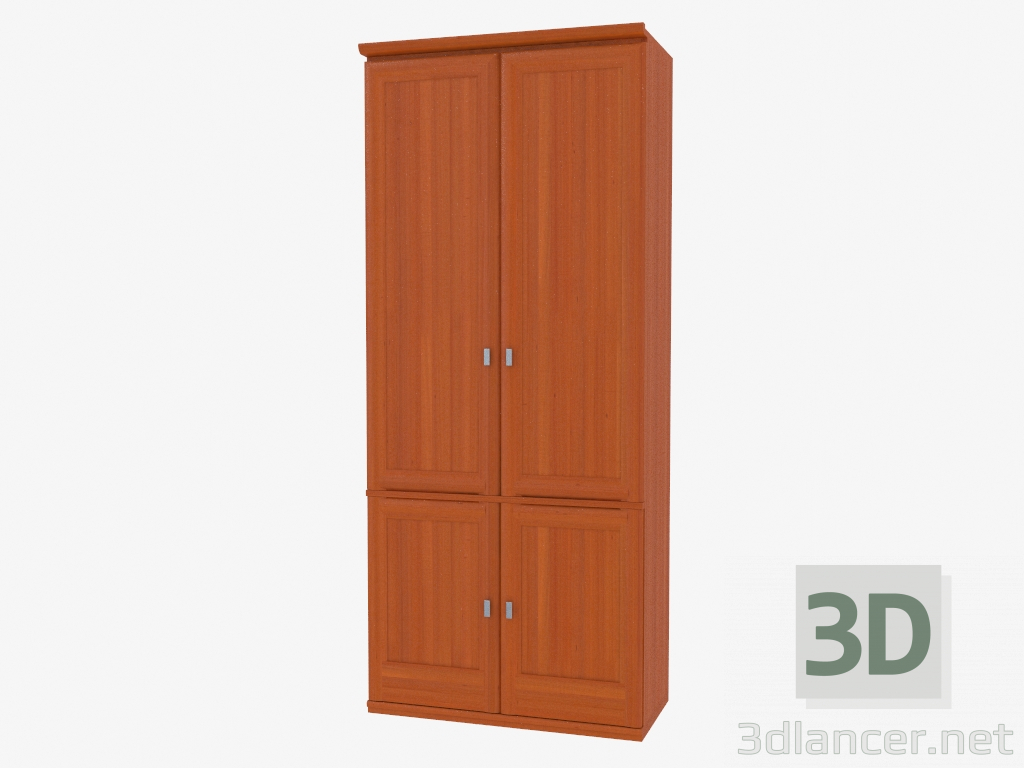 3d model Armario ropero (9701-01) - vista previa