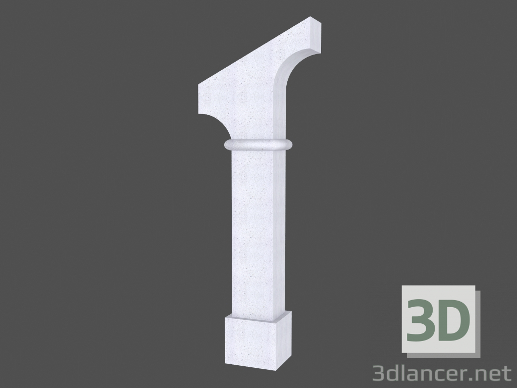 Modelo 3d Balaustrada (BB78PL) - preview