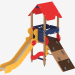 3d model Children's play complex (1103) - preview