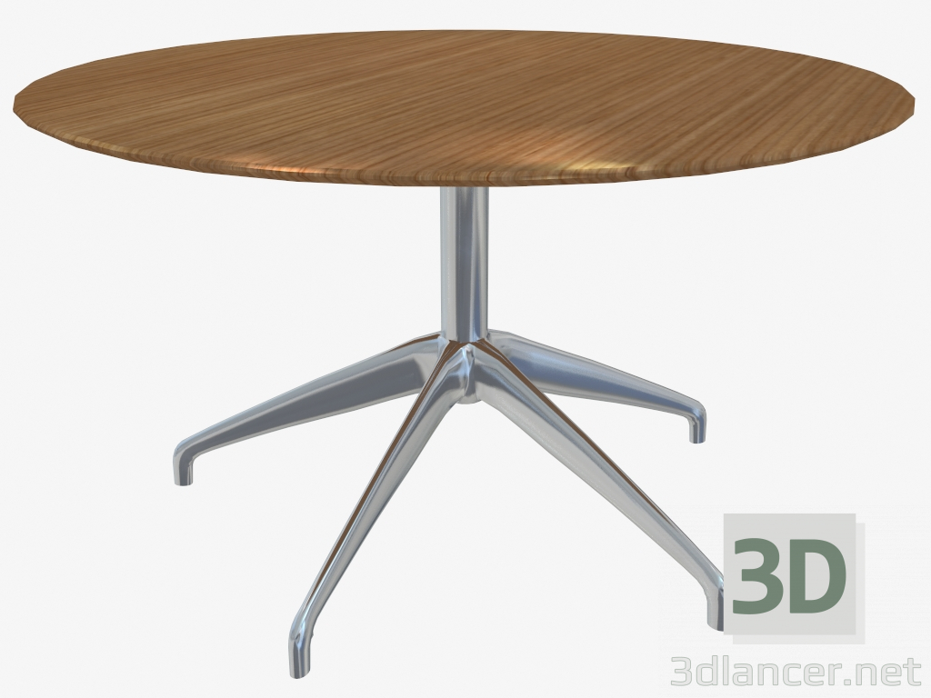 3d модель Стіл кавовий (oak 70x40) – превью