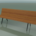 3D Modell Zentralmodul Essen 4607 (L 240 cm, Teak-Effekt) - Vorschau