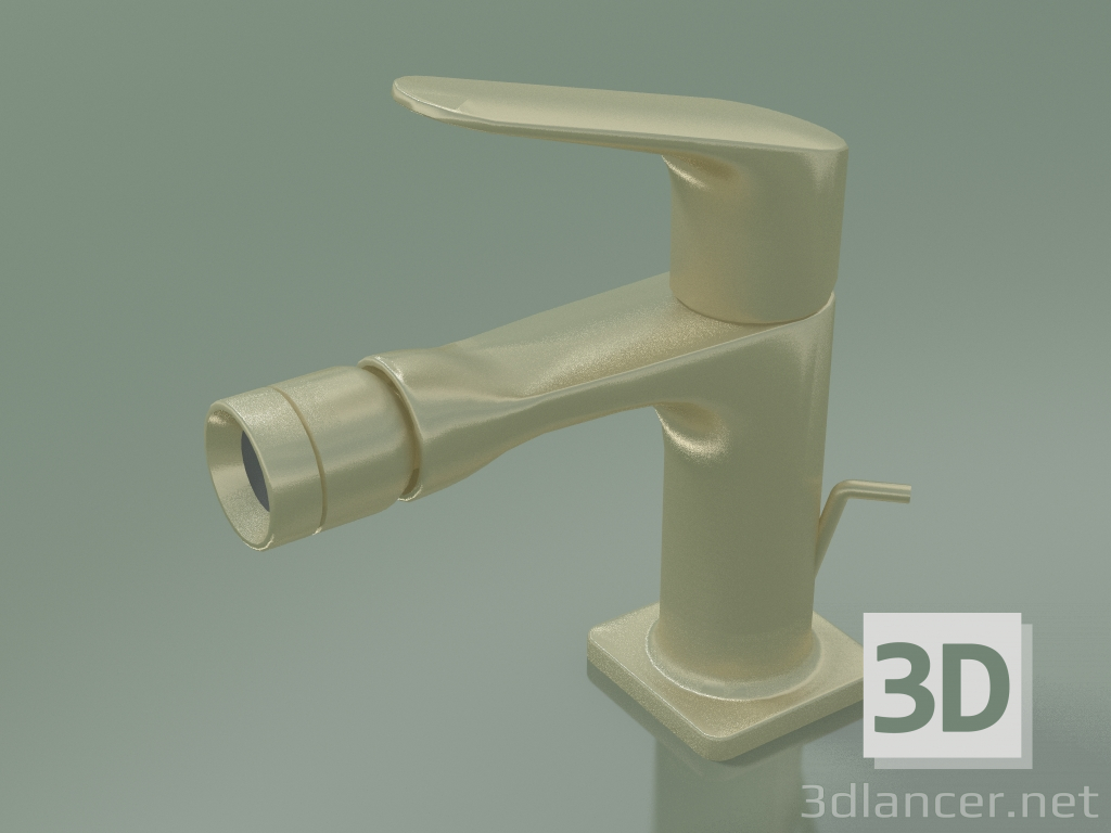 3d model Single lever bidet mixer (34210250) - preview