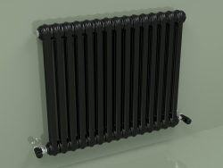 Radiator TESI 2 (H 600 15EL, Black - RAL 9005)