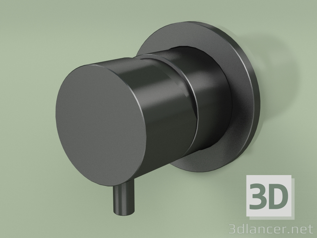 3d model Interruptor de pared de 2 vías (13 44, ON) - vista previa