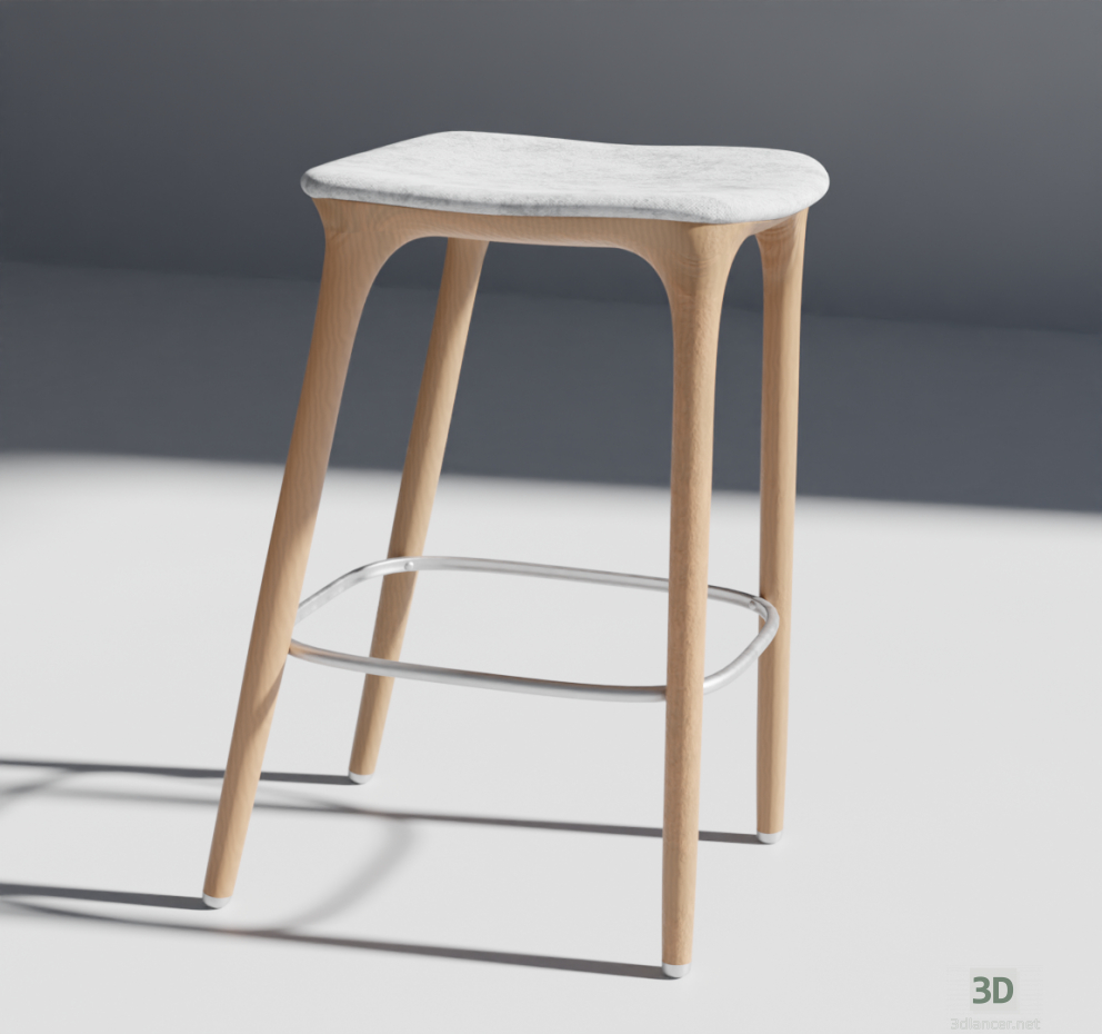 modèle 3D de CHAISE DE BAR RG acheter - rendu