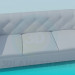 3D Modell Ein kleines sofa - Vorschau