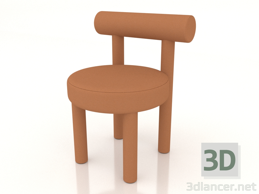 3d model Silla Gropius CS1 (naranja) - vista previa