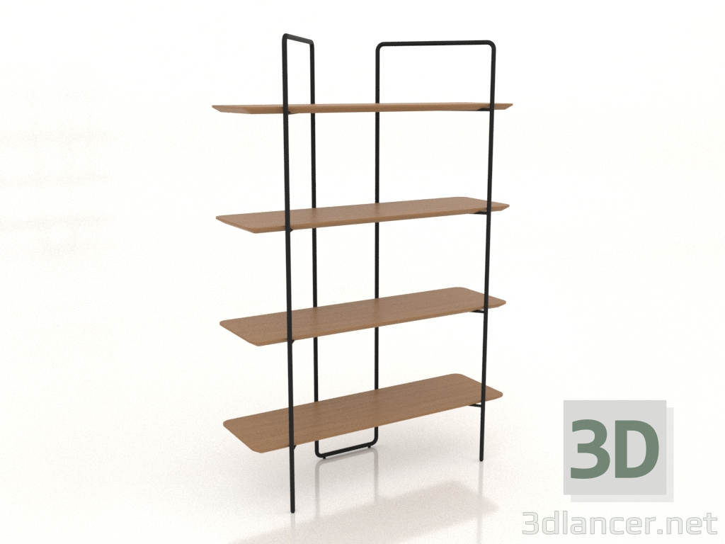 3d model Bastidor modular 03 (2x4) - vista previa