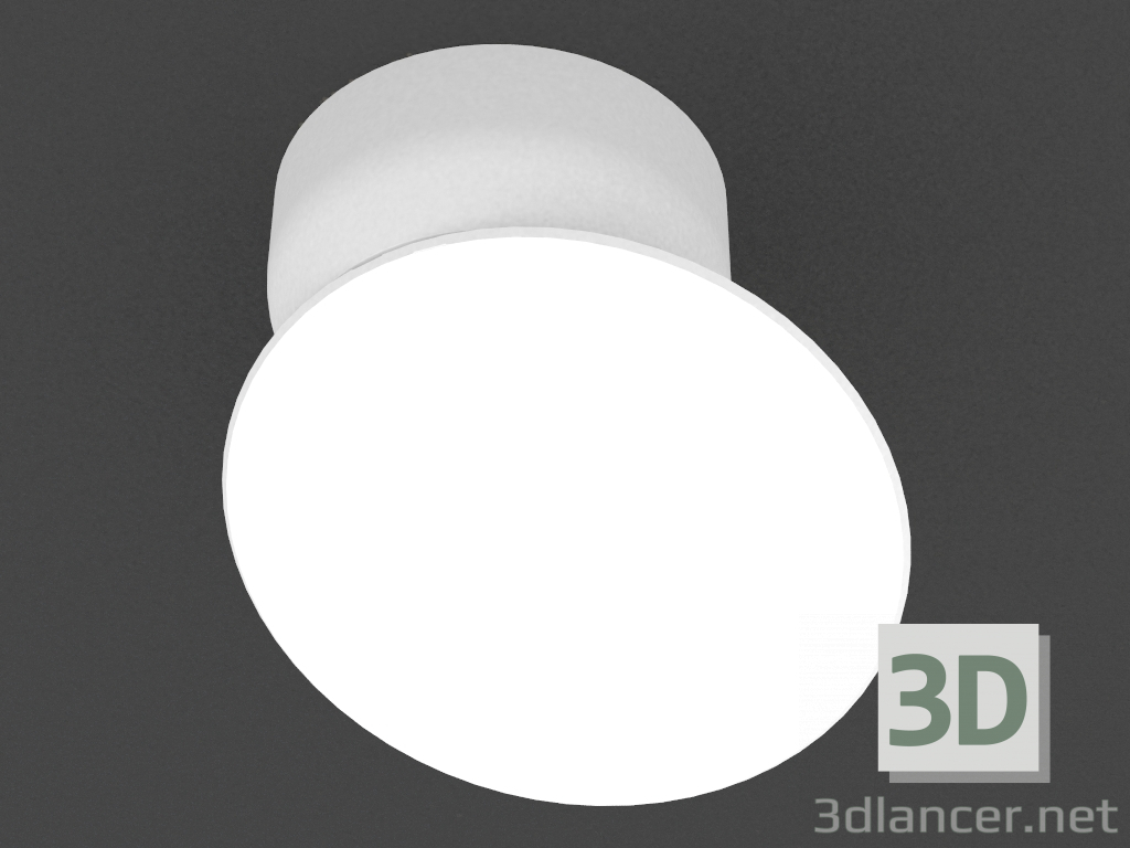 3d model Superficie giratoria lámpara LED (DL18429 11WW-White C) - vista previa