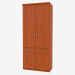 3D Modell Garderobenschrank (9701-02) - Vorschau