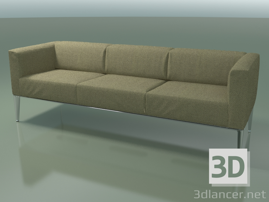 3D Modell Dreifachsofa 1402 (LU1) - Vorschau