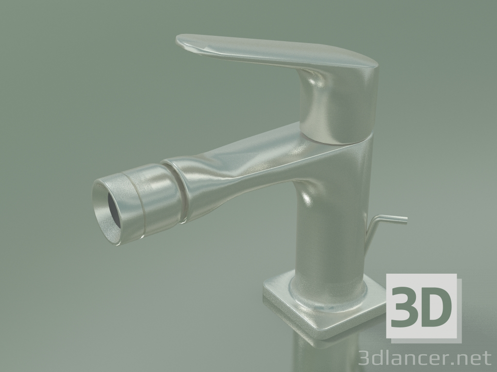 3d model Mezclador monomando de bidé (34210820) - vista previa