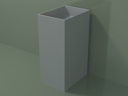 Lavabo sur pied (03UN16301, gris argenté C35, L 36, P 50, H 85 cm)