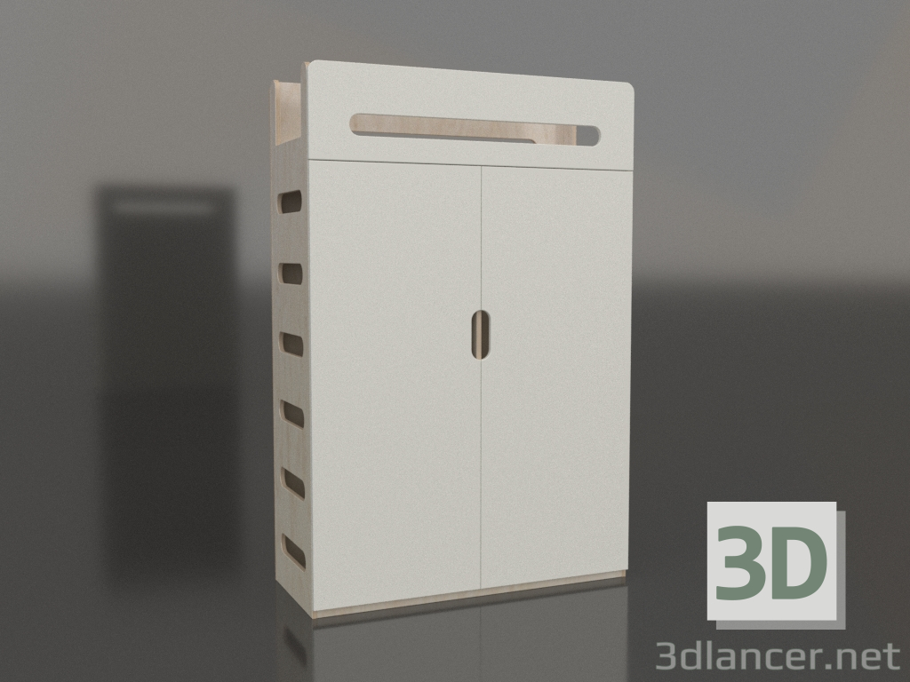 modello 3D Armadio guardaroba MOVE WF (WWMWF2) - anteprima