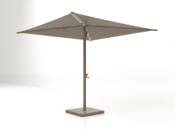 Paraguas plegable con base grande (Bronce)