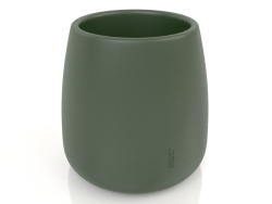 Vaso para planta 1 (verde garrafa)