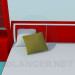 Modelo 3d Cama - preview