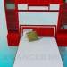 Modelo 3d Cama - preview