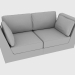 3d модель Диван NOBU SOFA (205x110xH82) – превью