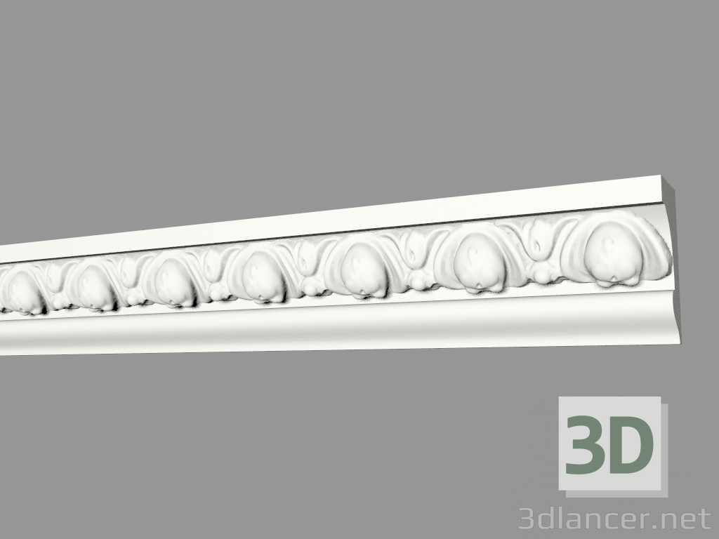 3d model Molded eaves (КФ96) - preview