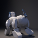 3d Robot Dog model buy - render