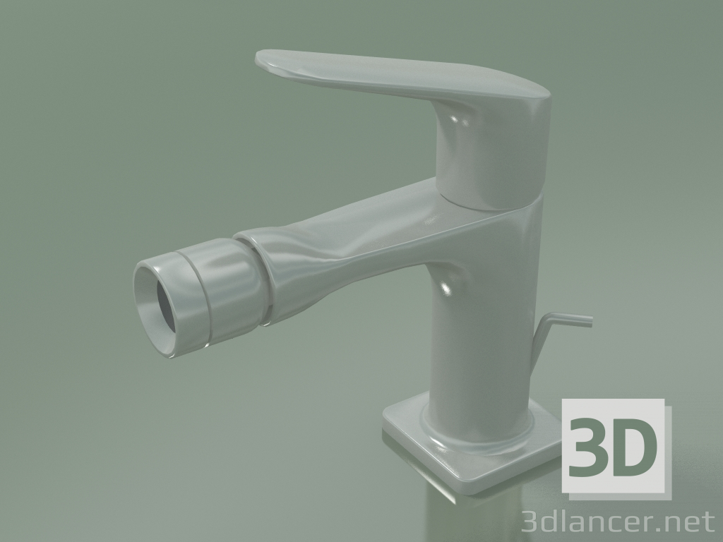 3d model Mezclador monomando de bidé (34210800) - vista previa