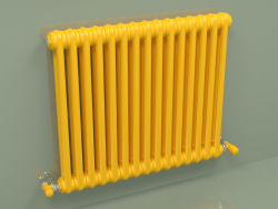 Radiateur TESI 2 (H 600 15EL, jaune melon - RAL 1028)