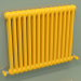 modèle 3D Radiateur TESI 2 (H 600 15EL, jaune melon - RAL 1028) - preview