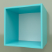 3d model Hinged open shelf (Aqua) - preview