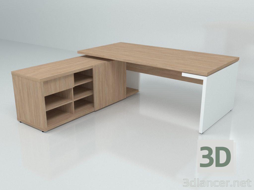 modèle 3D Table de travail Mito MIT1 (2278x2080) - preview