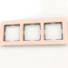 3d model Frame for 3 posts Acrylic (ivory) - preview