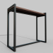 3d Bar table model buy - render