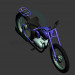 3d model Moto BSA - preview