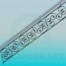 3d model Wrought iron stair part - preview