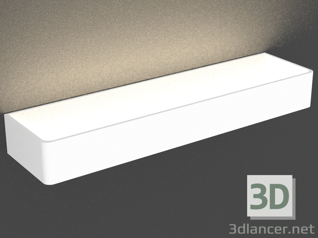 3d model Surface-mounted wall-mounted LED light (DL18418 11WW-White) - preview