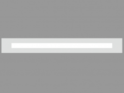 Luminaire encastrable au mur RIGHELLO LONG FLAT DIFFUSER (S4513)