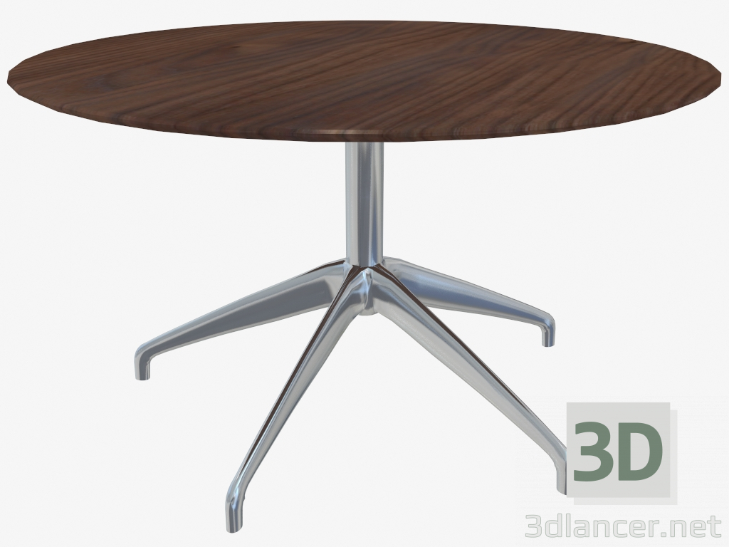 3D Modell Couchtisch (Nussbaum 70x40) - Vorschau