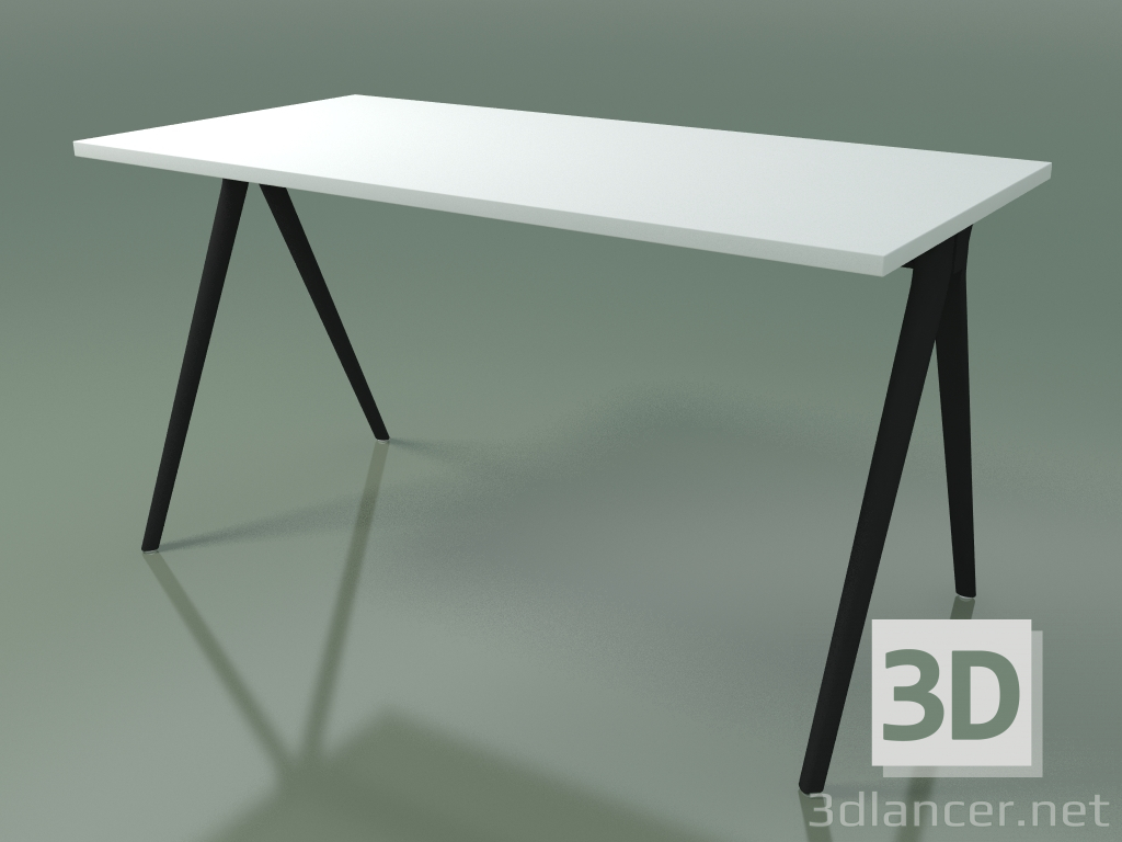 3d model Mesa rectangular 5400 (H 74 - 69x139 cm, melamina N01, V44) - vista previa