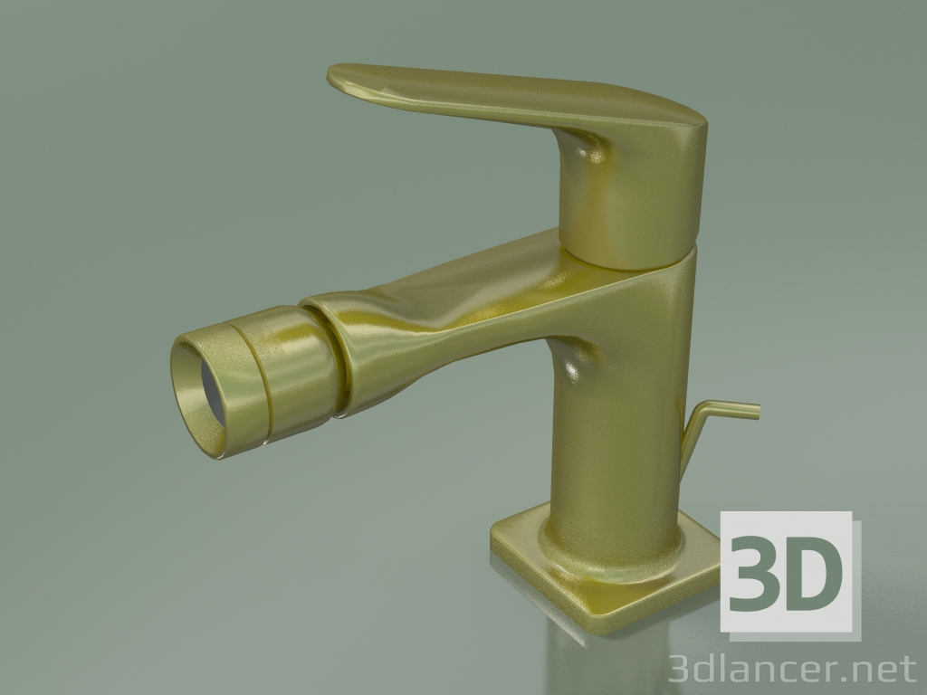 3d model Mezclador monomando de bidé (34210950) - vista previa