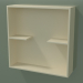 3d model Open box with shelves (90U31001, Bone C39, L 48, P 12, H 48 cm) - preview