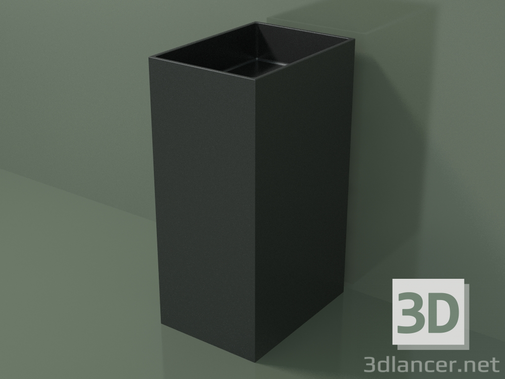 3d model Lavabo de pie (03UN16301, Deep Nocturne C38, L 36, P 50, H 85 cm) - vista previa