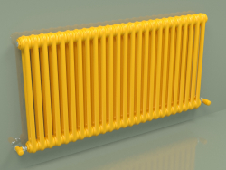 Radiateur TESI 2 (H 600 25EL, jaune melon - RAL 1028)