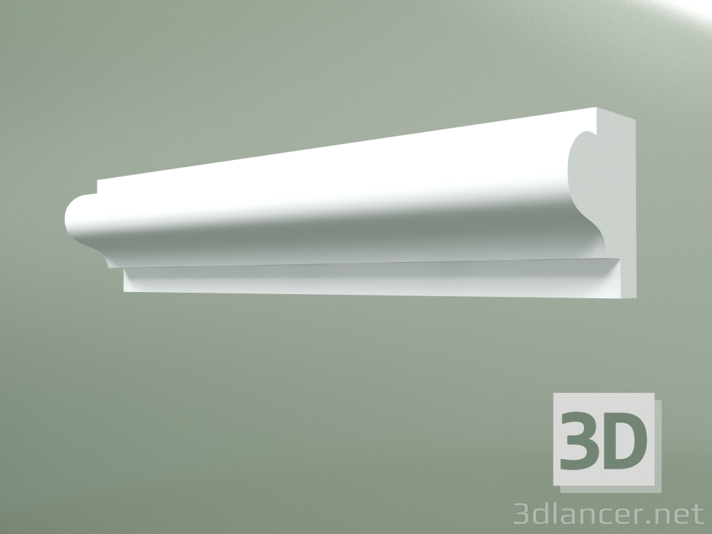 3d model Plaster molding MT219 - preview