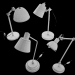 modèle 3D de 4-Study-Table-Lampe-Set-Rigged acheter - rendu