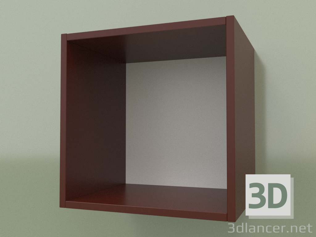 3d model Estante abierto con bisagras (Arabika) - vista previa