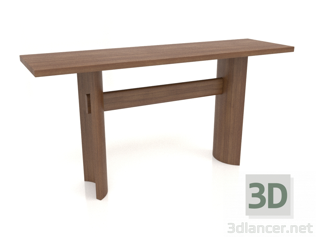 3D Modell Konsole DT 05 (1400x400x700, Holzbraun hell) - Vorschau