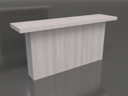 Mesa de console KT 10 (1600x400x750, madeira clara)