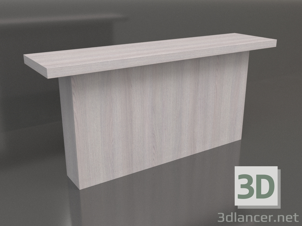 modello 3D Consolle KT 10 (1600x400x750, legno chiaro) - anteprima