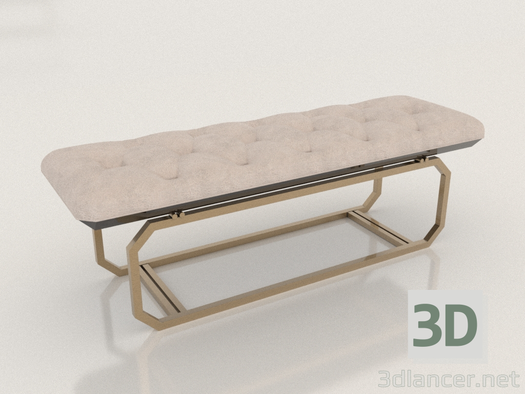 modello 3D Sgabello - anteprima