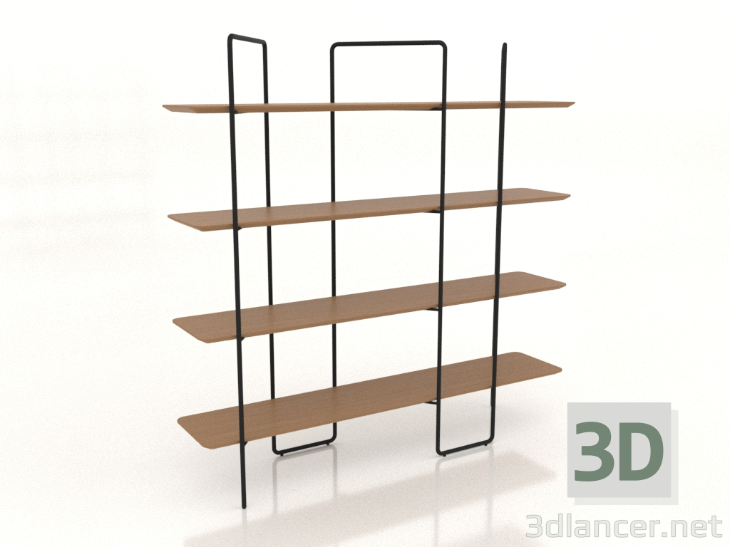 3D modeli Modüler raf 06 (3x4) - önizleme